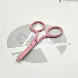 Ciseaux à broder durables pour droitiers, lames en acier inoxydable pour travaux d'aiguille, couture et broderie, couleur rose - Product Image 6