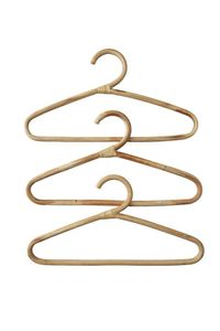 Premium <b>Handmade</b> Natural Rattan <b>Clothes</b> Hanger Woven Garment Organizer for Wardrobe Home Storage Clothing Display - Product Image 3