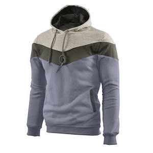 Sweat-shirt à capuche pour homme, manches longues, tissu tricoté respirant, design éco-responsable avec poche, pull-over, logo et impression personnalisés - Product Image 4