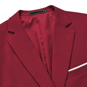 Best Selling Custom Logo Business Blazer <b>Suits</b> Men Three-Piece 100% Cotton Single Breasted Anti-Wrinkle Custom Men <b>Suit</b> - Product Image 3
