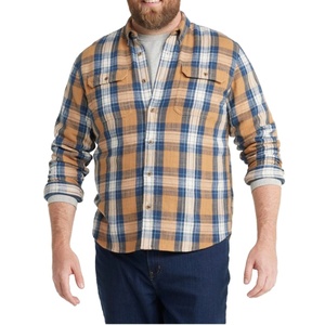 Camisa de Franela para Hombre a Precio Económico, Transpirable, Hecha a Medida, en Oferta, Cómoda, de Moda, Ropa Deportiva Activa, Camisa de Franela para Hombre con el Mejor Estilo - Product Image 1