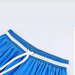 Shorts de basket-ball en mesh pour hommes, design personnalisé, respirant, léger, séchage rapide, écologique, pour entraînement sportif et gym - Product Image 3