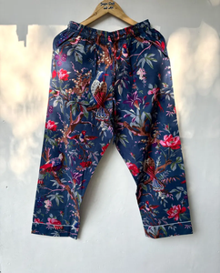 ชุดนอนผู้หญิงลายเสือพิมพ์ลาย Naaz Textile ชุดนอนลำลองฤดูร้อน ผ้าฝ้ายนุ่ม ระบายอากาศได้ดี ความยาวระดับเข่า - Product Image 4