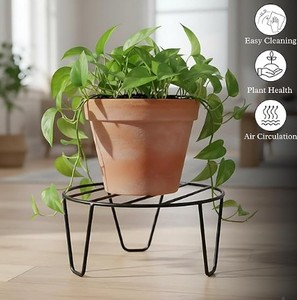 Solo <b>Stand</b> for Plant Pot for Outdoor Balcony Rustproof Pot <b>Stands</b> for Plants Flower Pot <b>Stand</b> for Living Room Indoor Outdoor - Product Image 4