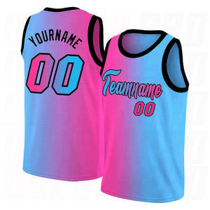 Maillot de basket en gros, design personnalisé, nom et numéro du joueur, tissu respirant, uniforme d'équipe professionnel, service OEM - Product Image 5