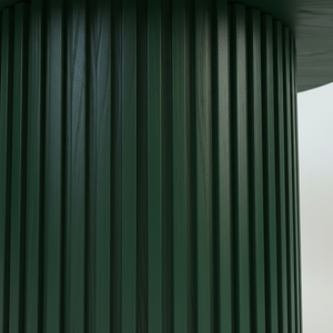 โต๊ะข้าง โต๊ะปลายเตียง ดีไซน์ทันสมัย โต๊ะกาแฟทรงกลม ขาเดี่ยว สีน้ำตาลอ่อน หรูหรา ทนทาน ไม้ยางพารา รับประกัน 1 ปี - Product Image 4