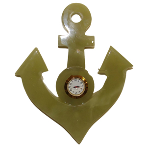 Designer Finish Onyx Marble <b>Clock</b> In Low MOQ Top Trending Product Onyx Marble <b>Clock</b> For Elegant Interior Decoration - Product Image 3