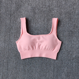Conjuntos de Yoga para Mujer de Cintura Alta Sin Costuras, Trajes de Gimnasio Femeninos, Ropa para Correr, Traje de Yoga Sin Mangas, Conjuntos de Sujetador Deportivo para Fitness 100% - Product Image 3