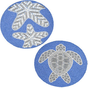 Modern Luxury Kitchen <b>Table</b> <b>Mat</b> <b>Round</b> Cloth Placemat With Glass Beads for Dining <b>Table</b> Restaurant Hotel Design - Product Image 3