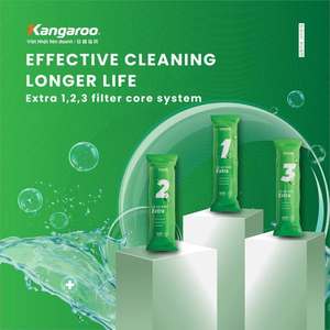 Filtre à eau pré-filtrant Kangaroo Eco Set PP5/GAC/PP1 – Efficacité optimale, remplacement facile, fabriqué au Vietnam – Idéal pour la maison et l'hôtellerie - Product Image 2