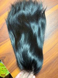 Extensions de cheveux humains vierges indiens Remy, double trame machine, pointes pleines, double tirage, 26 pouces, noirs, lisses, doux, brillants, qualité supérieure - Product Image 1