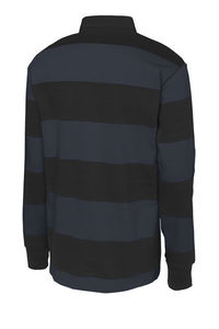 เสื้อโปโลรักบี้ผู้ชายคุณภาพดีที่สุดแบบใหม่ คลาสสิก แขนยาว ผ้าเจอร์ซีย์เรียบ สวมใส่สบาย ราคาขายส่ง รับผลิตแบบ OEM พร้อมสกรีนโลโก้ตามสั่ง - Product Image 5