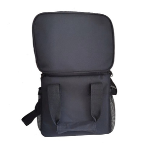 Sac à déjeuner isotherme écologique imperméable pour hommes et femmes, sac de pique-nique souple pour le bureau, le travail, l'école, avec bandoulière pour une utilisation en extérieur - Product Image 6