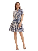 Robes midi d'été Y2K pour femmes à manches courtes, personnalisées, unies, respirantes, écologiques, lavables, décontractées, avec logo tissé, naturelles