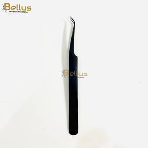 Luxury Bellus International Durable Stainless Steel Smooth Tip Nano Grip Lash Tweezers 45 90 Russian Volume Eyelash <b>Extension</b> - Product Image 5