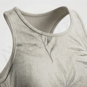 Conjunto de Leggings y Sujetador Deportivo para Yoga y Fitness con Impresión por Sublimación Personalizada de Marca Privada, Ropa Deportiva de Alta Gama - Product Image 4