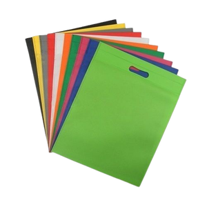 Sacs de courses en non-tissé recyclables D-Cut avec logo imprimé, poignée renforcée, pour épicerie et cadeaux, vente en gros - Product Image 4