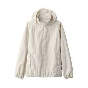 Veste coupe-vent à capuche unie beige clair pour homme, fermeture éclair, style décontracté, vêtement d'extérieur sportif pour le printemps - Product Image 5