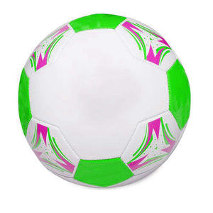 Balón de fútbol de cuero de alta calidad, cosido a máquina, tamaño 5, con logo personalizado, el balón de fútbol más popular. - Product Image 1
