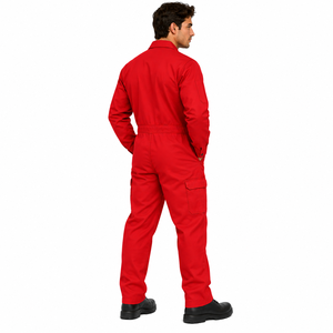 Overol de Trabajo Personalizado para Hombre, Traje de Seguridad Industrial, Mono Protector de Color Sólido, Overol de Mecánico Personalizado - Product Image 6