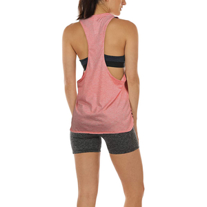 Lot de 3 débardeurs amples sans manches pour femme – Noir, beige, rose – T-shirt fluide en coton et 5 % élasthanne haute élasticité - Product Image 6