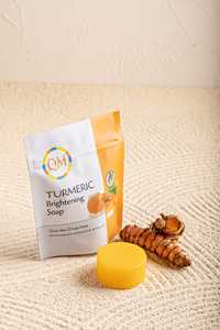 Turmeric Brightening Facial <b>Soap</b> Bar-Handmade Transparent Medicated Moisturizing Face Wash for All Skin Types - Product Image 3