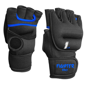 Gants intérieurs de boxe en néoprène respirants avec support de poignet à enroulement rapide, équipement d'entraînement pour le kickboxing et le MMA, taille personnalisée - Product Image 1