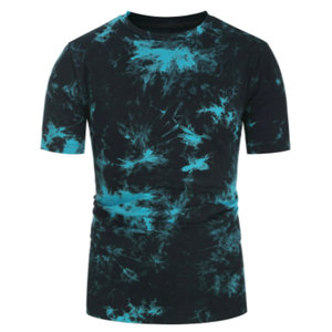 Camiseta Tie Dye para Hombre al Por Mayor, Precio de Venta al Por Mayor, Diseño Personalizado, Camiseta Ligera con Color Personalizado - Product Image 1