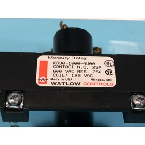 รีเลย์ WATLOW KD30-1000-4U00 MERCURY, 168937 - อุปกรณ์และอะไหล่เซมิคอนดักเตอร์ระดับโลกที่เชื่อถือได้จาก Trusted Global Legacy - Product Image 3