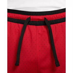 Shorts Diamant Homme 2026 en Maille 100% Polyester Respirante Rouge Vif et Noir, Confortables, avec Ceinture Élastique et Bande Tricotée Unie - Product Image 2