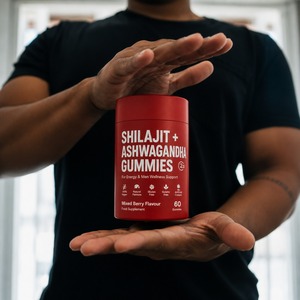 Gomitas de Shilajit y Ashwagandha de Marca Privada OEM para Energía y Apoyo al Bienestar Masculino - Product Image 2