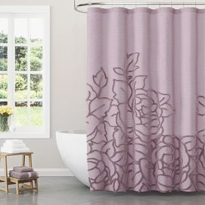 Durable shower <b>curtains</b> made from water resistant material providing privacy and <b>a</b> clean stylish look <b>for</b> <b>bathrooms</b> - Product Image 6