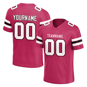 Maillot de football personnalisé en gros, sublimation, respirant, léger, séchage rapide, polyester, évacuation de l'humidité, logo et nom de l'équipe - Product Image 3