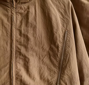 <b>Men</b>’s Brown Panelled Windbreaker Tracksuit Set <b>Jacket</b> and Shorts Retro 90s Streetwear <b>Lightweight</b> Sportswear Outfit - Product Image 2
