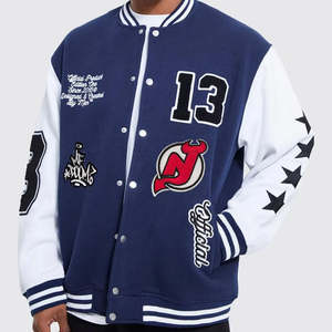 Nouvelle veste varsity en toile camouflage enduite, design tendance, pour hommes et unisexe, séchage rapide, prix bas, haute qualité - Product Image 1