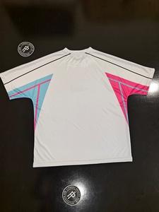 Men's Short Sleeve Sporty T-Shirt Sublimation Print Quick Dry O-Neck Regular Fit <b>White</b> Pink Blue <b>Tshirt</b> For Men - Product Image 5