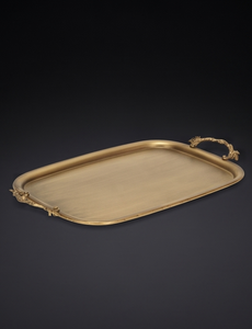 Bandeja de Metal con Diseño Botánico y Textura Fundida para Cocina y Comedor, Artículo para Pedidos al por Mayor - Product Image 1