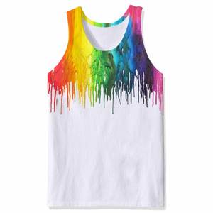 Latest Design Men Sublimation Tank <b>Top</b> High Quality Breathable Comfortable Customizable OEM Service Hot Selling <b>Low</b> Rate - Product Image 2