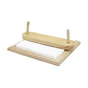 Porte-serviettes en bois au design moderne de qualité supérieure et boîte à mouchoirs taille personnalisée pour papier décoratif de table à la mode - Product Image 6