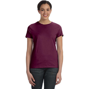 Camiseta extragrande para mujer, holgada, moderna, estilo urbano, cuello redondo, tela de jersey de algodón suave. - Product Image 1