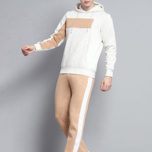 Survêtements de course décontractés style urbain pour hommes, nouvelle collection, respirants, 100 % coton, survêtement sublimé pour hommes - Product Image 4