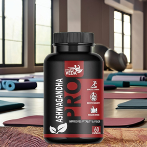 Suplemento para aliviar el estrés Ashwagandha Pro Premium Formula para uso diario Cantidad a granel disponible en suministro mayorista de La India - Product Image 5