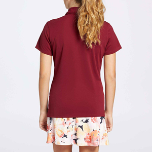 Camiseta Polo Corta Casual para Mujer, Ropa Deportiva al por Mayor, Secado Rápido, Poliéster y Spandex, Logotipo Bordado, Opciones de Tallas Grandes - Product Image 6