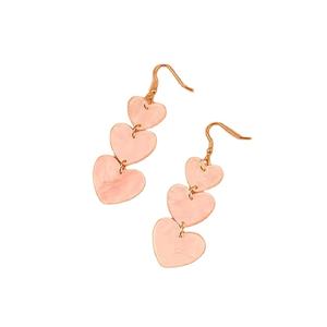 Pendientes de tuerca de resina en forma de C geométricos Vintage, conjunto de joyas de aro bohemio acrílico para mujeres y niñas para fiestas y regalos - Product Image 1