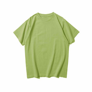 Camiseta de Algodón Lisa para Hombre, Ligera, Transpirable, de Manga Corta y Cuello Redondo, para Impresión - Product Image 6