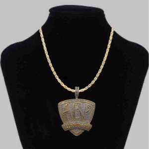 Hip Hop <b>Iced</b> <b>Out</b> Crown Pendant Necklace for Men Gold Plated CZ Bling Crown Charm <b>Chain</b> Fashion Jewelry - Product Image 1