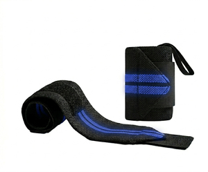 Bandes de poignet réglables en néoprène avec logo personnalisé, antidérapantes, avec fermeture auto-agrippante pour la musculation, le powerlifting et la gym, unisexe - Product Image 6