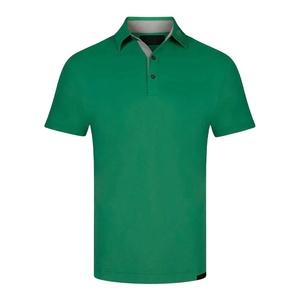 Hombre con logotipo personalizado para Polos Camisetas de golf de bambú de secado rápido con diseño personalizado de su propia marca - Product Image 1