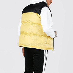 Gilet matelassé sans manches pour homme, prix imbattable, faible MOQ, design matelassé confortable et chaud, vêtement d'hiver décontracté - Product Image 4