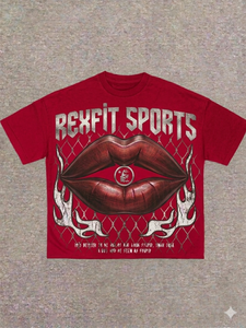 เสื้อยืดโอเวอร์ไซส์พิมพ์ลายกราฟิกพรีเมียมสำหรับผู้ชายจาก REXFIT SPORTS ผลิตจากวัสดุคุณภาพดีที่สุด สไตล์ลำลองแนวสตรีทแวร์ - Product Image 5